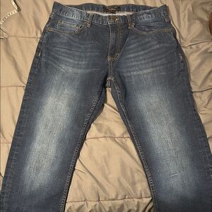 Classic Denim Straight-Leg Jeans